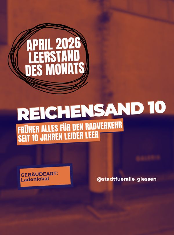 Leerstand des Monats April 2026